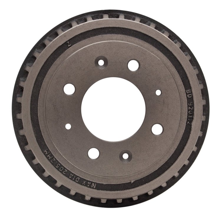 Brake Drum, 2007-2009 Kia/Hyundai/Genesis, Position: Rear