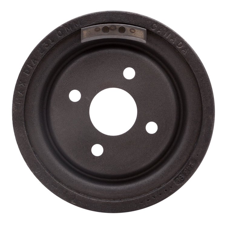 Brake Drum, 1984-1985 Mopar, Position: Rear