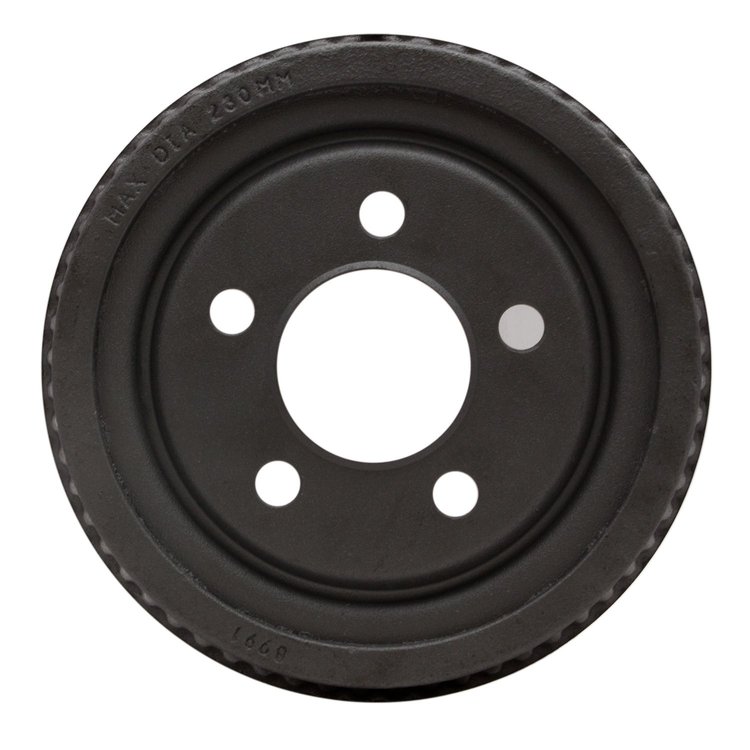 Brake Drum, 1987-1990 Mopar, Position: Rear
