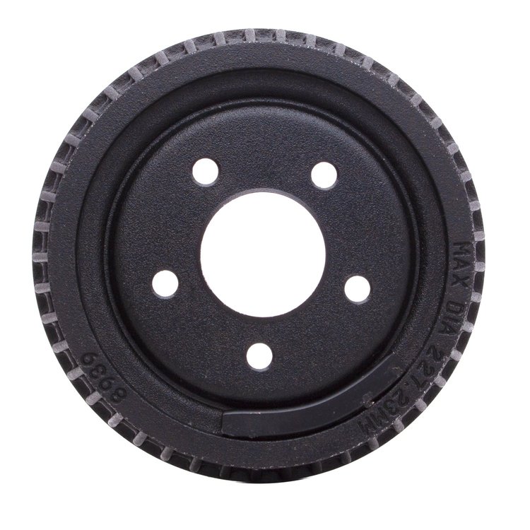 Brake Drum, 1984-2005 GM, Position: Rear
