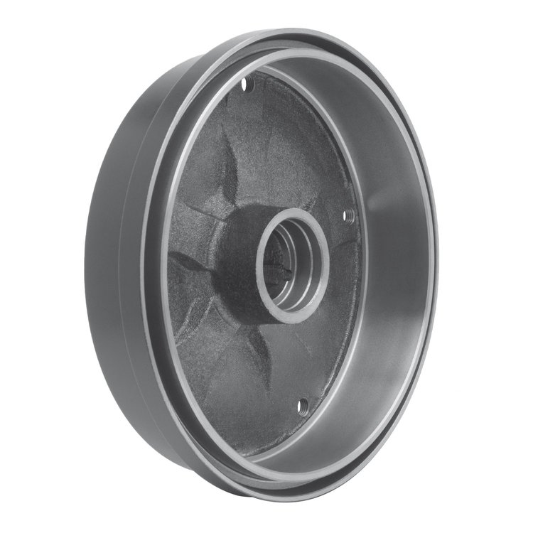 Brake Drum, 1964-1974 Audi/Porsche/Volkswagen, Position: Front