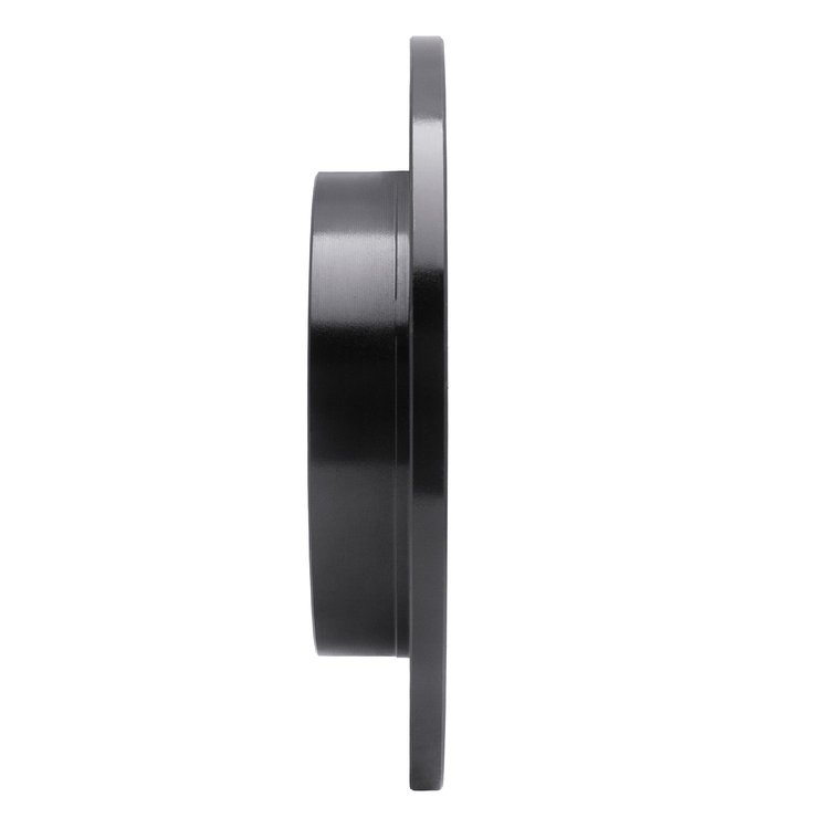E-Line Drilled & Slotted Black Brake Rotor, 2010-2013 Suzuki, Position: Rear Right