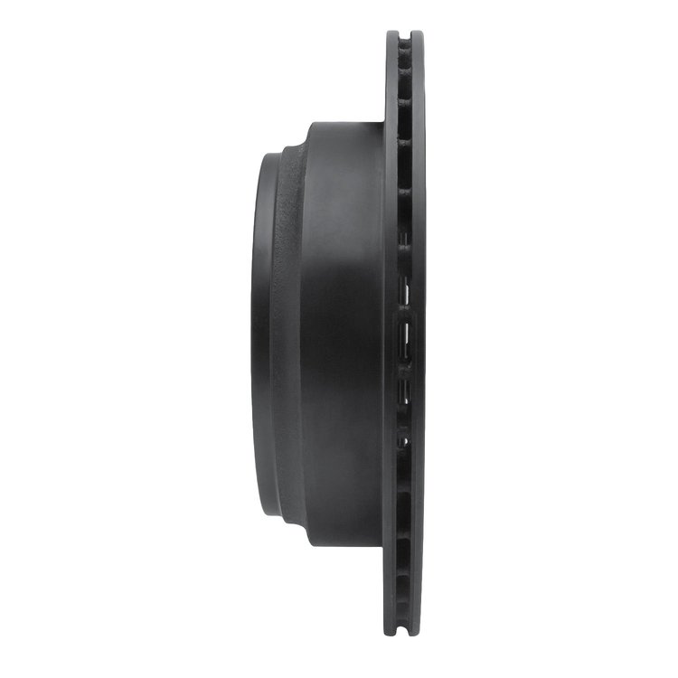 E-Line Drilled & Slotted Black Brake Rotor, 1992-2004 Fits Multiple Makes/Models, Position: Rear Left