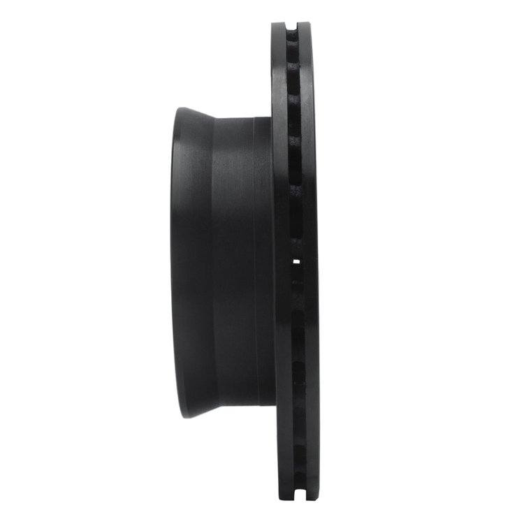 E-Line Drilled & Slotted Black Brake Rotor, 2002-2006 Fits Multiple Makes/Models, Position: Front Left
