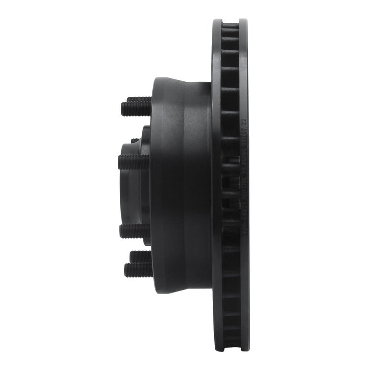 E-Line Drilled & Slotted Black Brake Rotor, 1993-1995 GM, Position: Front Left