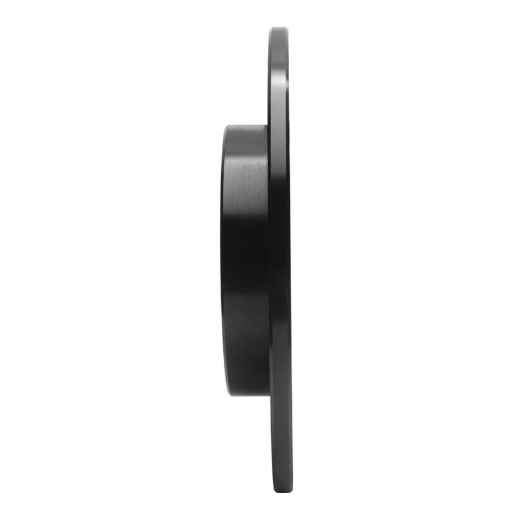 E-Line Drilled & Slotted Black Brake Rotor, 1992-2005 GM, Position: Rear Right