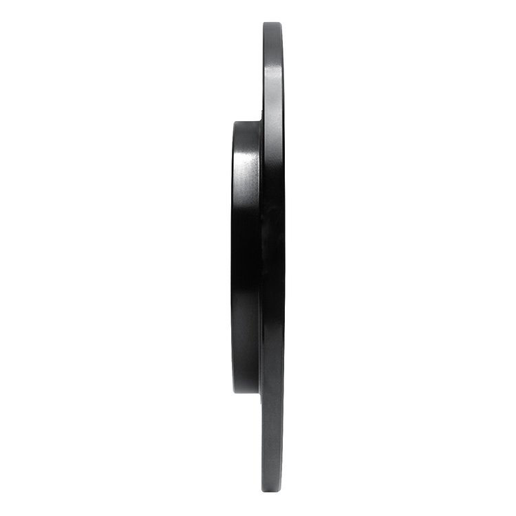 E-Line Drilled & Slotted Black Brake Rotor, 2006-2006 GM, Position: Rear Right
