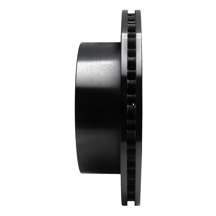 E-Line Drilled & Slotted Black Brake Rotor, 1999-2007 Ford/Lincoln/Mercury/Mazda, Position: Rear Right