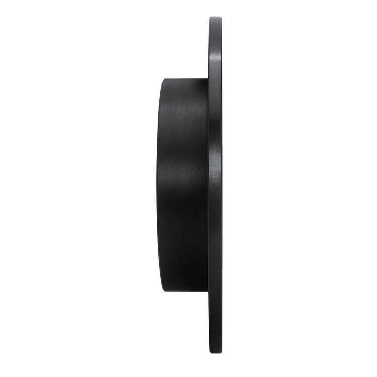 E-Line Drilled & Slotted Black Brake Rotor, 1991-1994 Infiniti/Nissan, Position: Rear Right