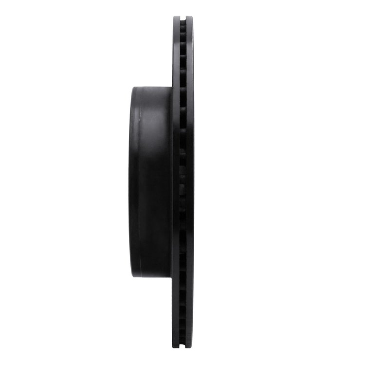 E-Line Drilled & Slotted Black Brake Rotor, Fits Select Infiniti/Nissan, Position: Rear Right