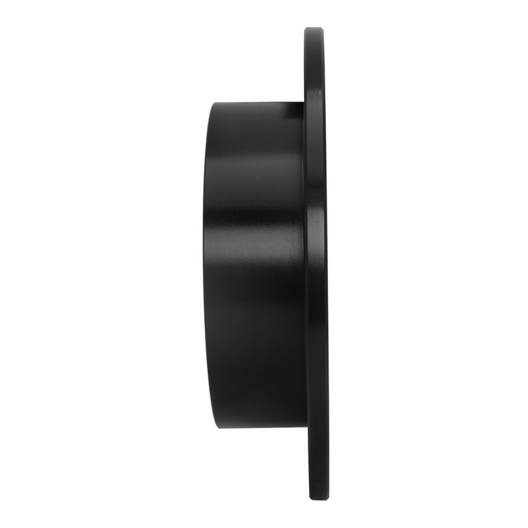 E-Line Drilled & Slotted Black Brake Rotor, 1994-2007 Fits Multiple Makes/Models, Position: Rear Left