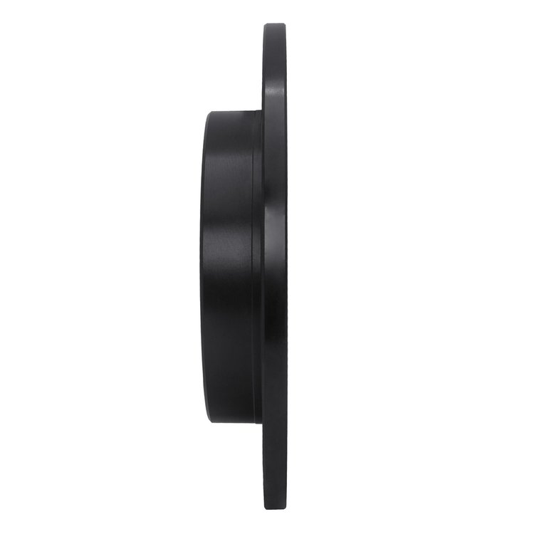 E-Line Drilled & Slotted Black Brake Rotor, Fits Select Lexus/Toyota/Scion, Position: Rear Right