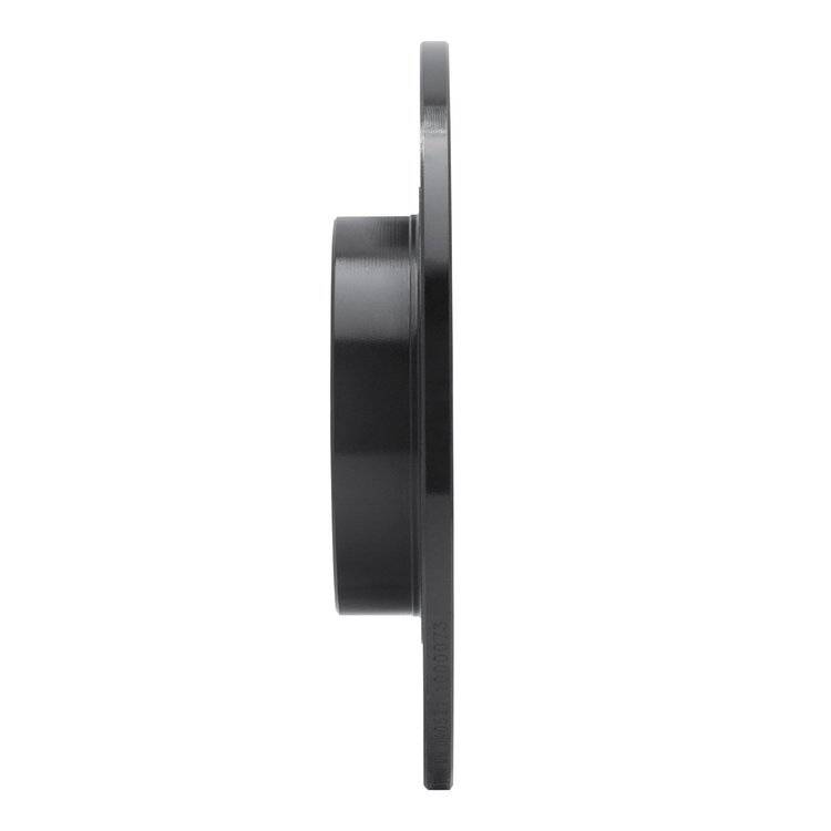 E-Line Drilled & Slotted Black Brake Rotor, 1987-1989 Lexus/Toyota/Scion, Position: Rear Left