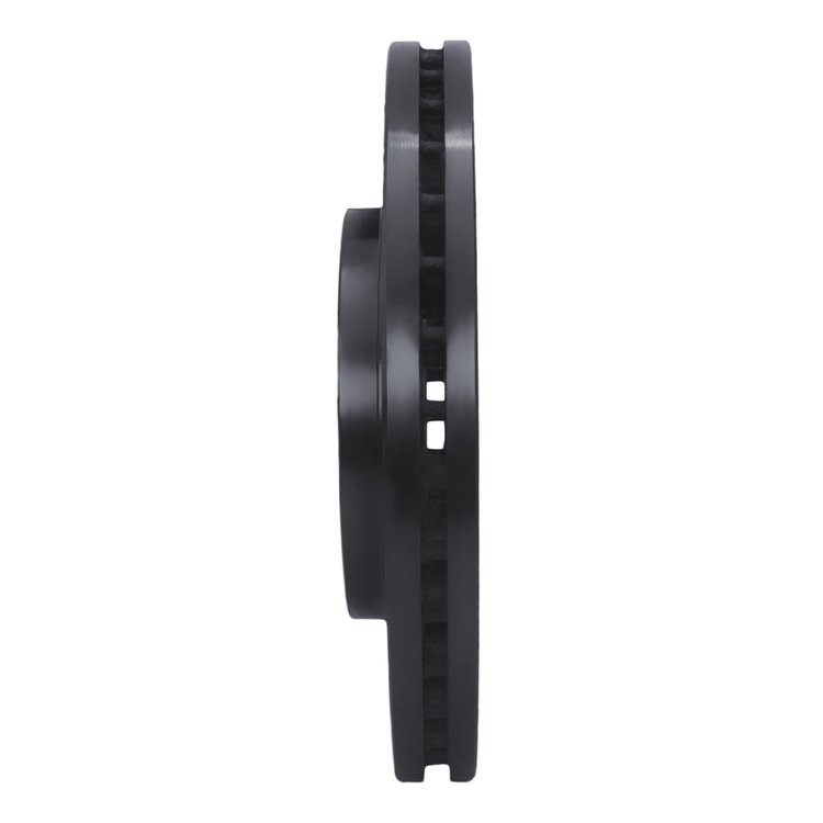 E-Line Drilled & Slotted Black Brake Rotor, 1992-1995 Lexus/Toyota/Scion, Position: Front Right
