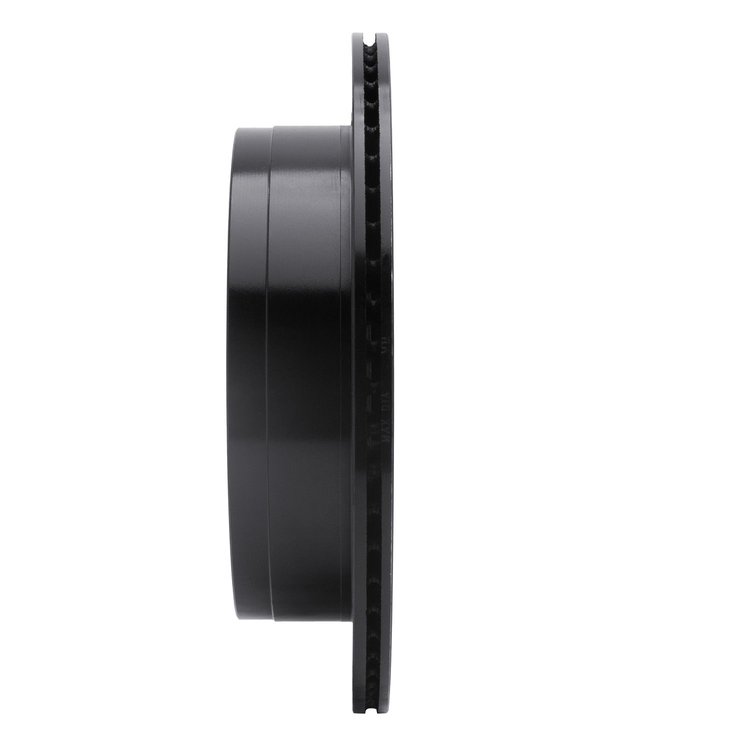 E-Line Drilled & Slotted Black Brake Rotor, Fits Select Lexus/Toyota/Scion, Position: Rear Right