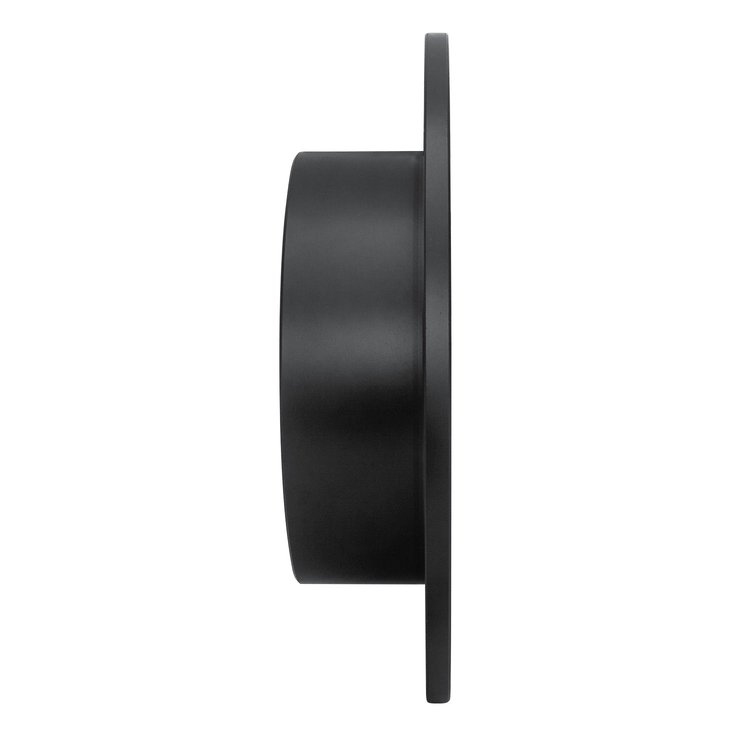 E-Line Drilled & Slotted Black Brake Rotor, 2008-2013 Lexus/Toyota/Scion, Position: Rear Right