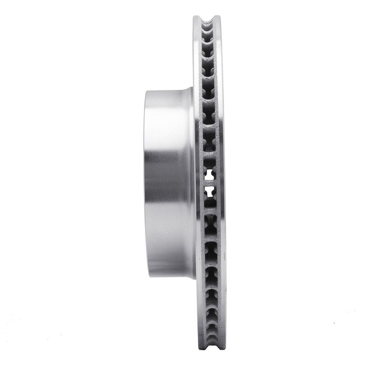 E-Line Drilled & Slotted Silver Brake Rotor, 1997-2004 Audi/Porsche/Volkswagen, Position: Front Right