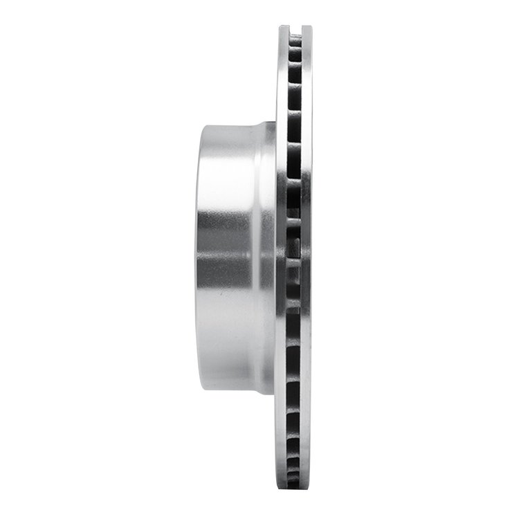 E-Line Drilled & Slotted Silver Brake Rotor, 1997-2004 Audi/Porsche/Volkswagen, Position: Rear Left