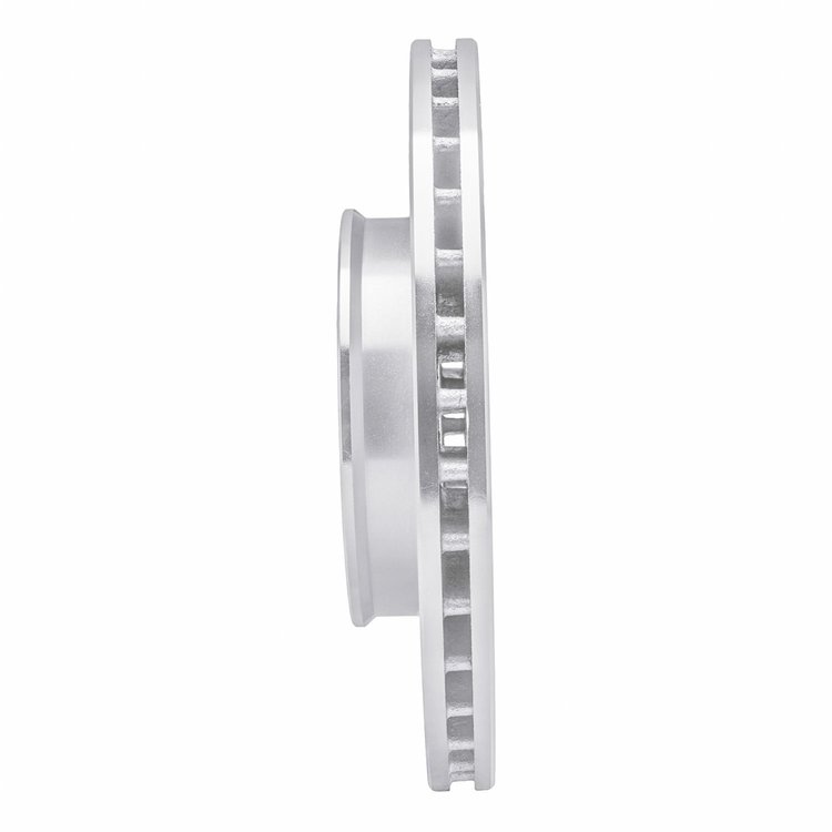 E-Line Drilled & Slotted Silver Brake Rotor, 2006-2012 Fits Multiple Makes/Models, Position: Front Right