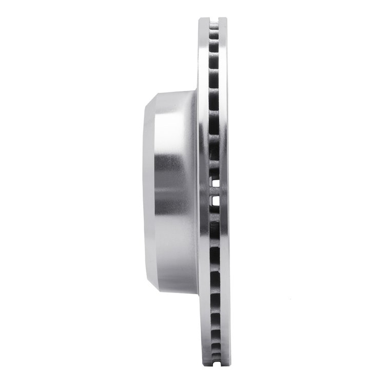 E-Line Drilled & Slotted Silver Brake Rotor, 1990-2016 Land Rover, Position: Front Left