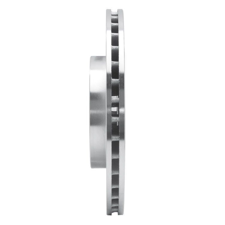 E-Line Drilled & Slotted Silver Brake Rotor, 2001-2008 Fits Multiple Makes/Models, Position: Front Right