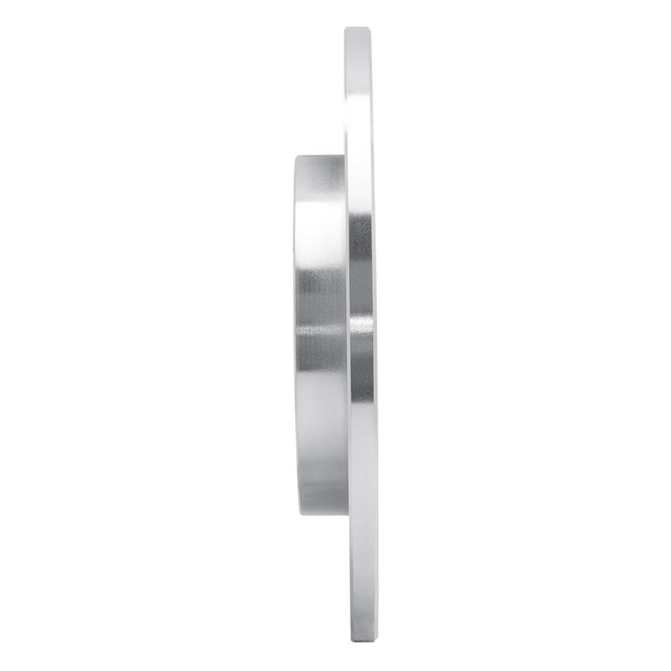 E-Line Drilled & Slotted Silver Brake Rotor, 2001-2008 Fits Multiple Makes/Models, Position: Rear Right