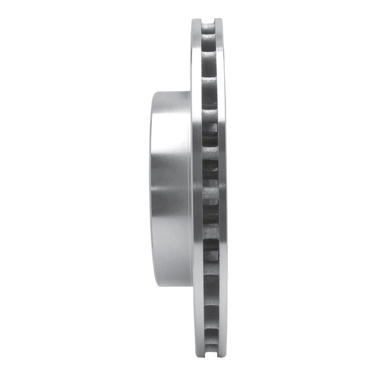 E-Line Drilled & Slotted Silver Brake Rotor, 2000-2006 Jaguar, Position: Rear Left