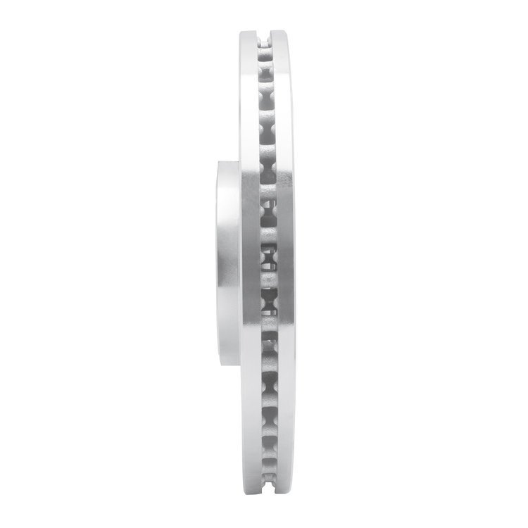 E-Line Drilled & Slotted Silver Brake Rotor, 2018-2020 Fits Multiple Makes/Models, Position: Front Left