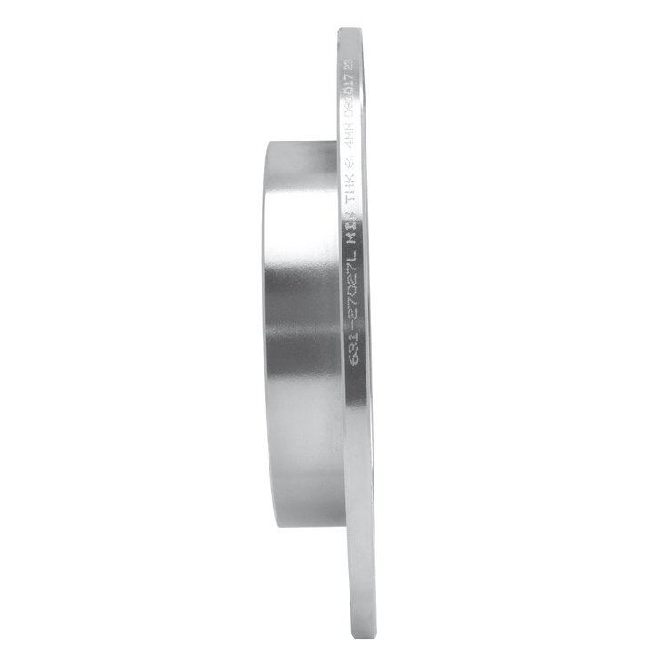 E-Line Drilled & Slotted Silver Brake Rotor, 2000-2007 Fits Multiple Makes/Models, Position: Rear Left