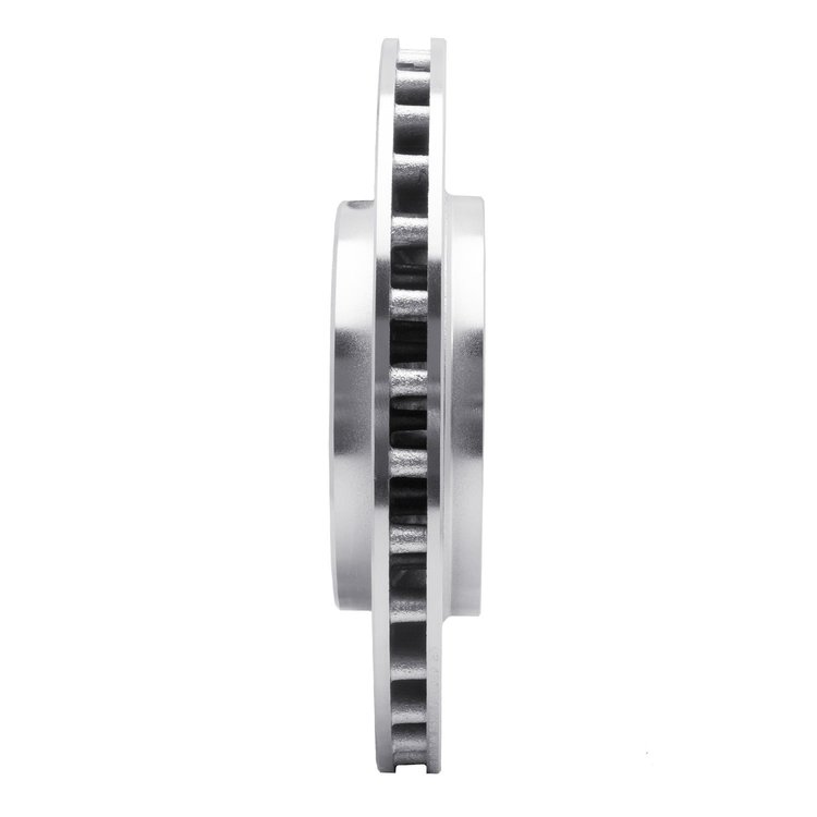 E-Line Drilled & Slotted Silver Brake Rotor, 2004-2007 Volvo, Position: Rear Left