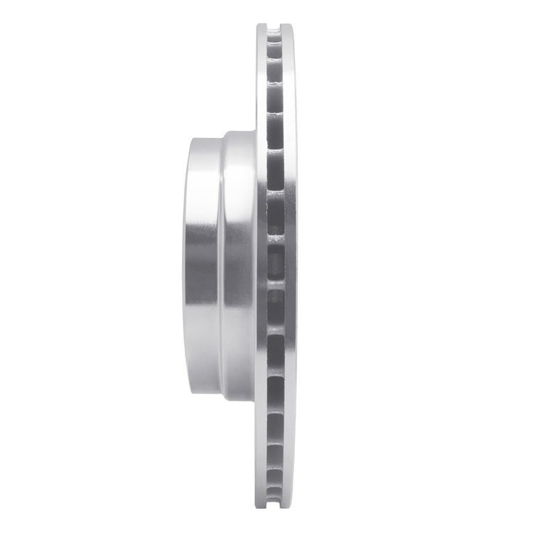E-Line Drilled & Slotted Silver Brake Rotor, 2005-2008 BMW, Position: Rear Left