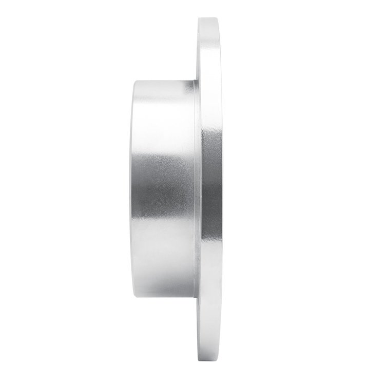 E-Line Drilled & Slotted Silver Brake Rotor, 2006-2018 Fits Multiple Makes/Models, Position: Rear Right