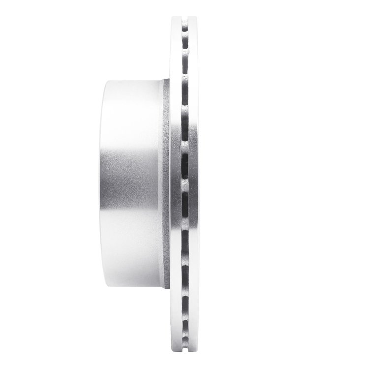 E-Line Drilled & Slotted Silver Brake Rotor, 2014-2021 Mopar, Position: Rear Left