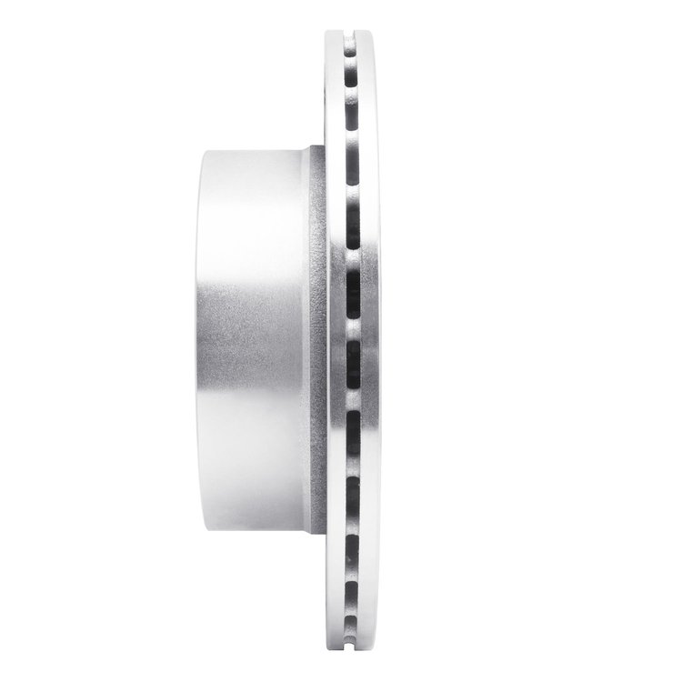 E-Line Drilled & Slotted Silver Brake Rotor, 2014-2021 Mopar, Position: Rear Right