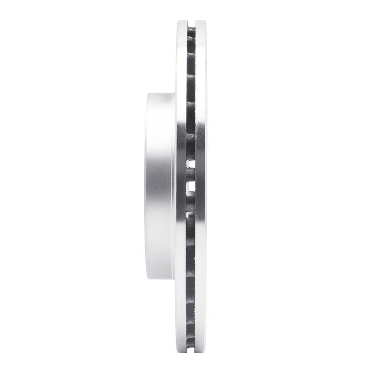 E-Line Drilled & Slotted Silver Brake Rotor, 1988-2019 GM, Position: Front Right