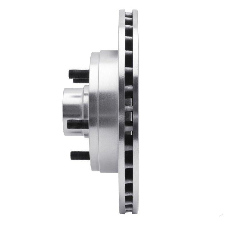 E-Line Drilled & Slotted Silver Brake Rotor, 1988-1991 GM, Position: Front Left