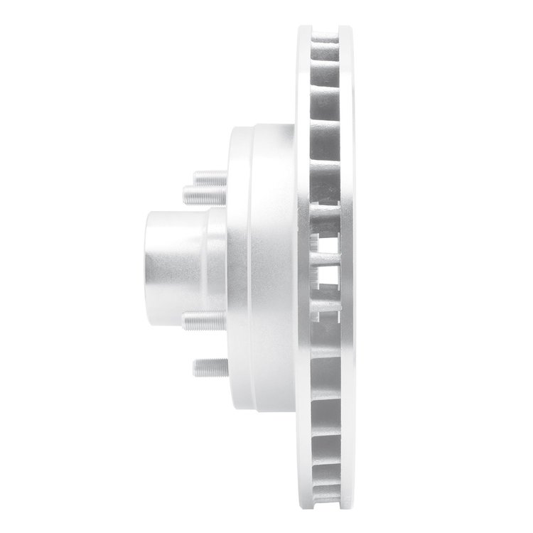 E-Line Drilled & Slotted Silver Brake Rotor, 1993-1995 GM, Position: Front Right