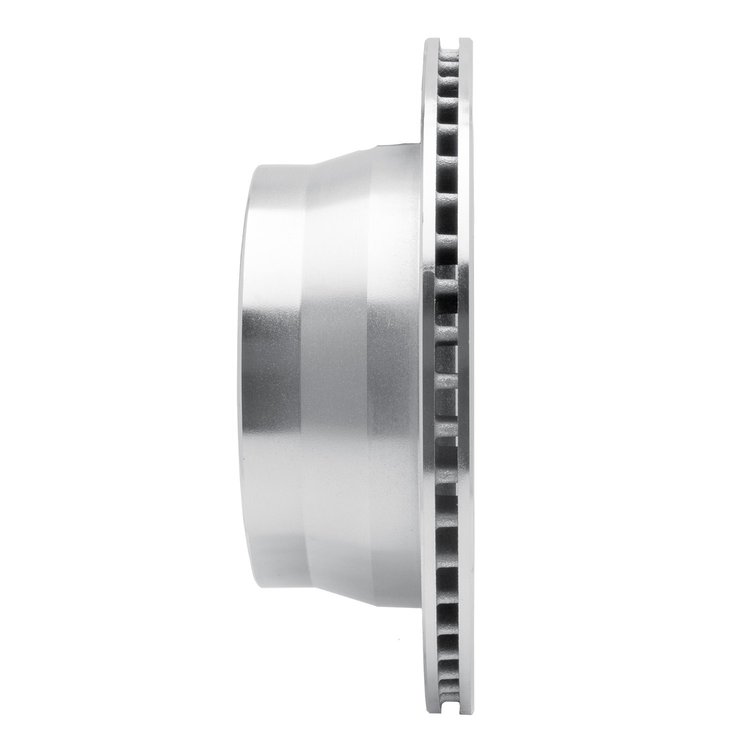 E-Line Drilled & Slotted Silver Brake Rotor, 1997-2005 GM, Position: Rear Right