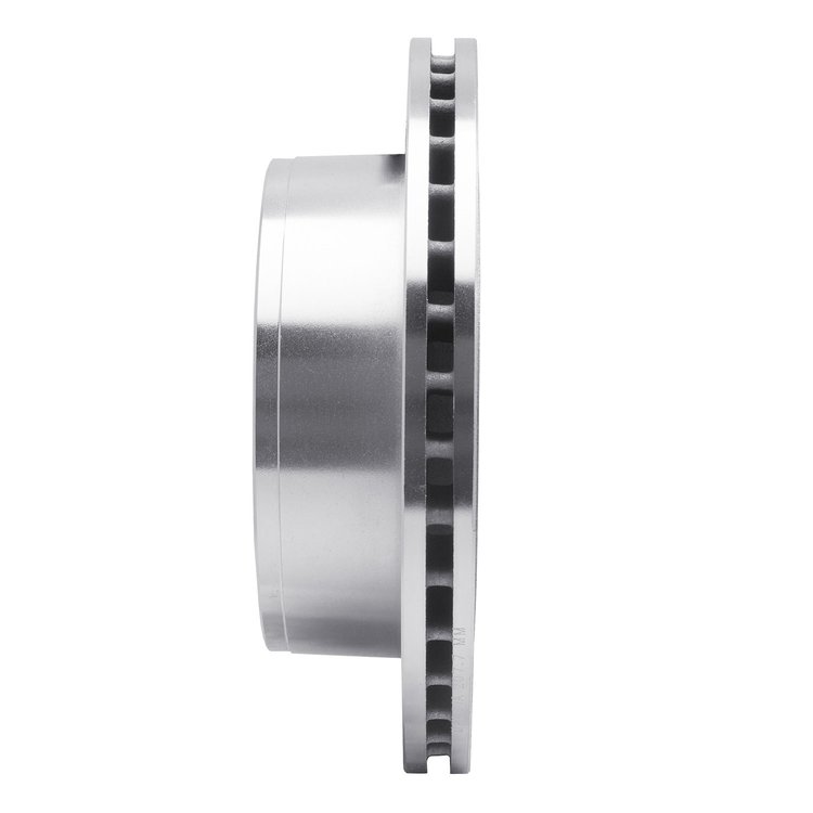 E-Line Drilled & Slotted Silver Brake Rotor, 1999-2020 GM, Position: Rear Left