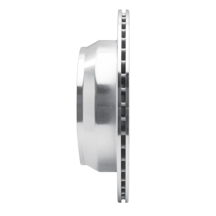 E-Line Drilled & Slotted Silver Brake Rotor, 2015-2020 GM, Position: Rear Right