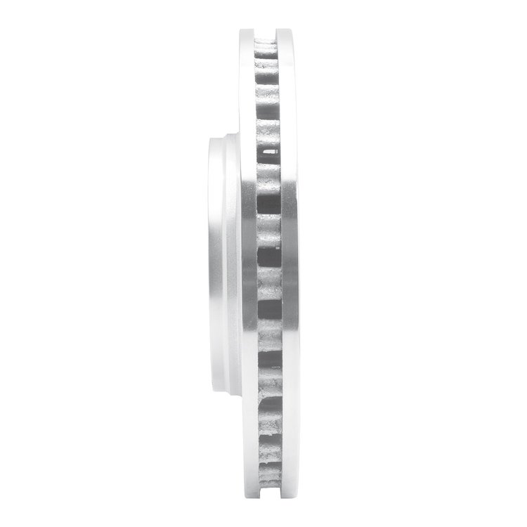 E-Line Drilled & Slotted Silver Brake Rotor, 2006-2009 GM, Position: Front Left