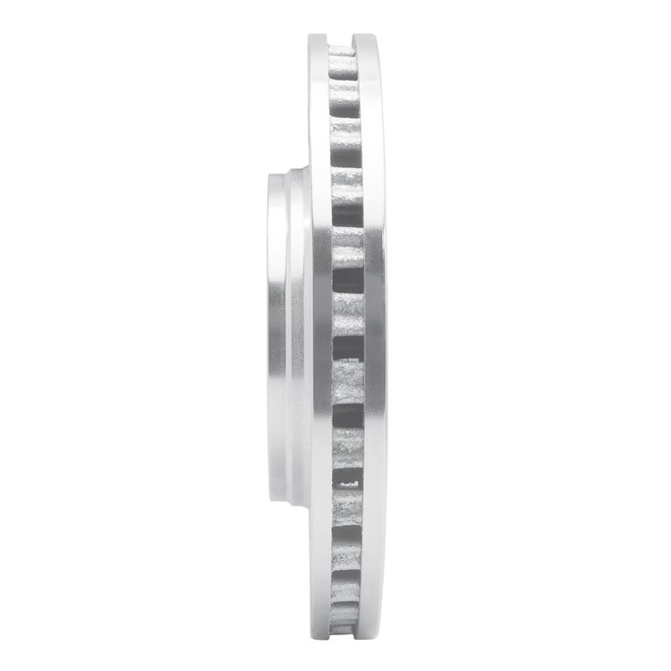 E-Line Drilled & Slotted Silver Brake Rotor, 2006-2009 GM, Position: Front Right