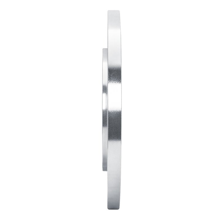 E-Line Drilled & Slotted Silver Brake Rotor, 2015-2020 Ford/Lincoln/Mercury/Mazda, Position: Rear Right