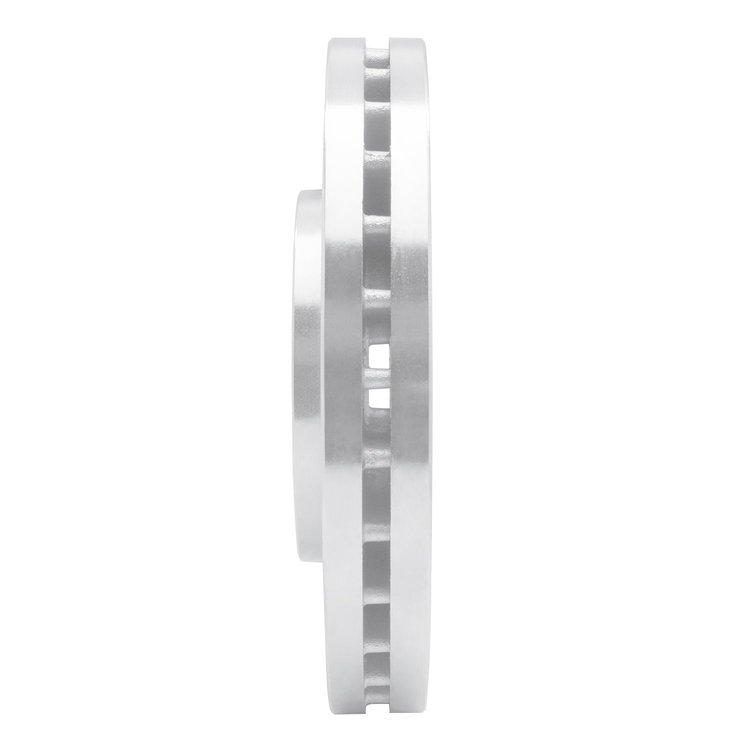 E-Line Drilled & Slotted Silver Brake Rotor, 1995-2011 Fits Multiple Makes/Models, Position: Front Right