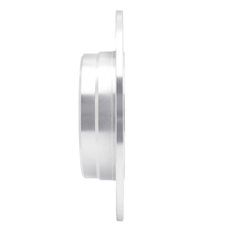 E-Line Drilled & Slotted Silver Brake Rotor, 1987-2015 Fits Multiple Makes/Models, Position: Rear Right