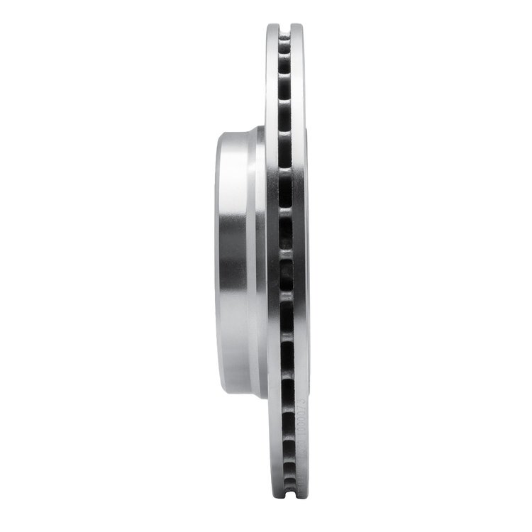 E-Line Drilled & Slotted Silver Brake Rotor, 1998-2009 Fits Multiple Makes/Models, Position: Rear Left