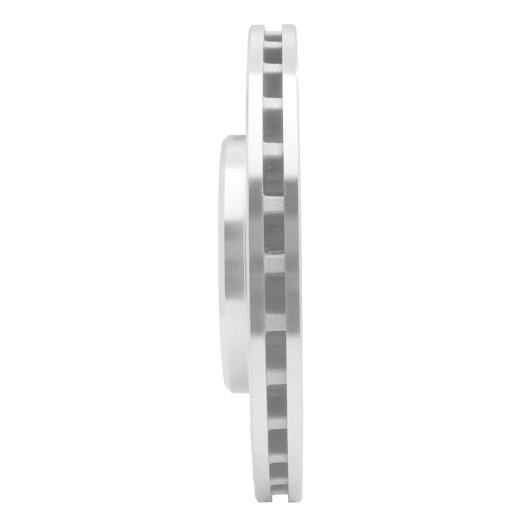 E-Line Drilled & Slotted Silver Brake Rotor, 1996-2011 Fits Multiple Makes/Models, Position: Front Left
