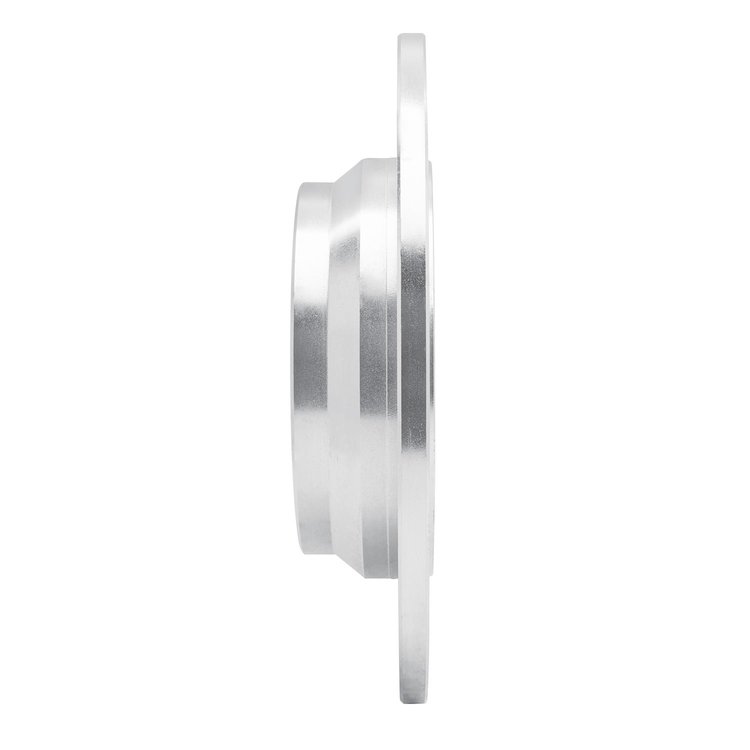 E-Line Drilled & Slotted Silver Brake Rotor, 2007-2013 Mercedes-Benz, Position: Rear Right