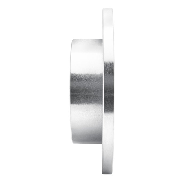 E-Line Drilled & Slotted Silver Brake Rotor, Fits Select Fits Multiple Makes/Models, Position: Rear Right