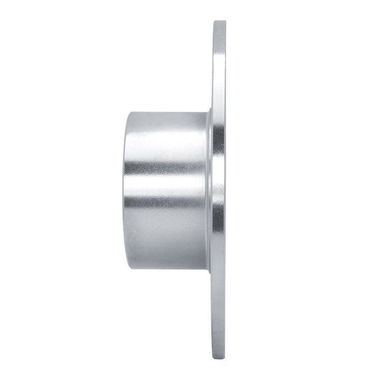 E-Line Drilled & Slotted Silver Brake Rotor, 1963-1979 Fits Multiple Makes/Models, Position: Front Right